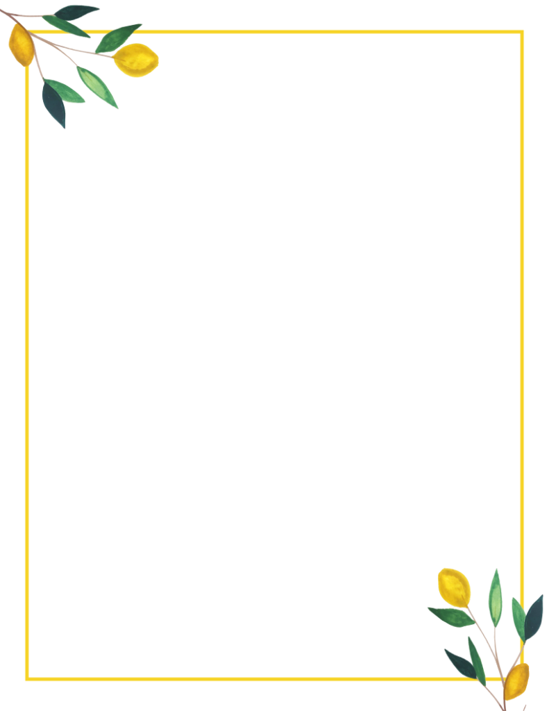 Simply Love Printables Lemon Yellow Border-1983-56881_1