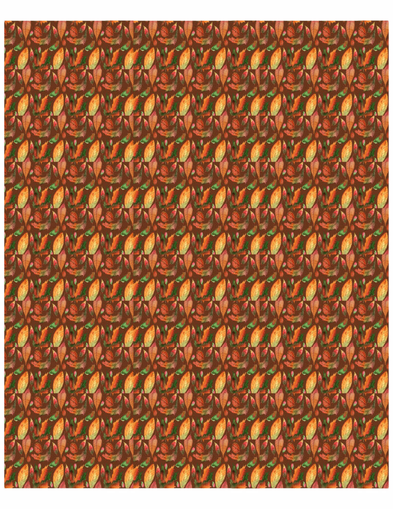 Simply Love Printables Hershey Nuggets Candy Wrapper Fall Leaves