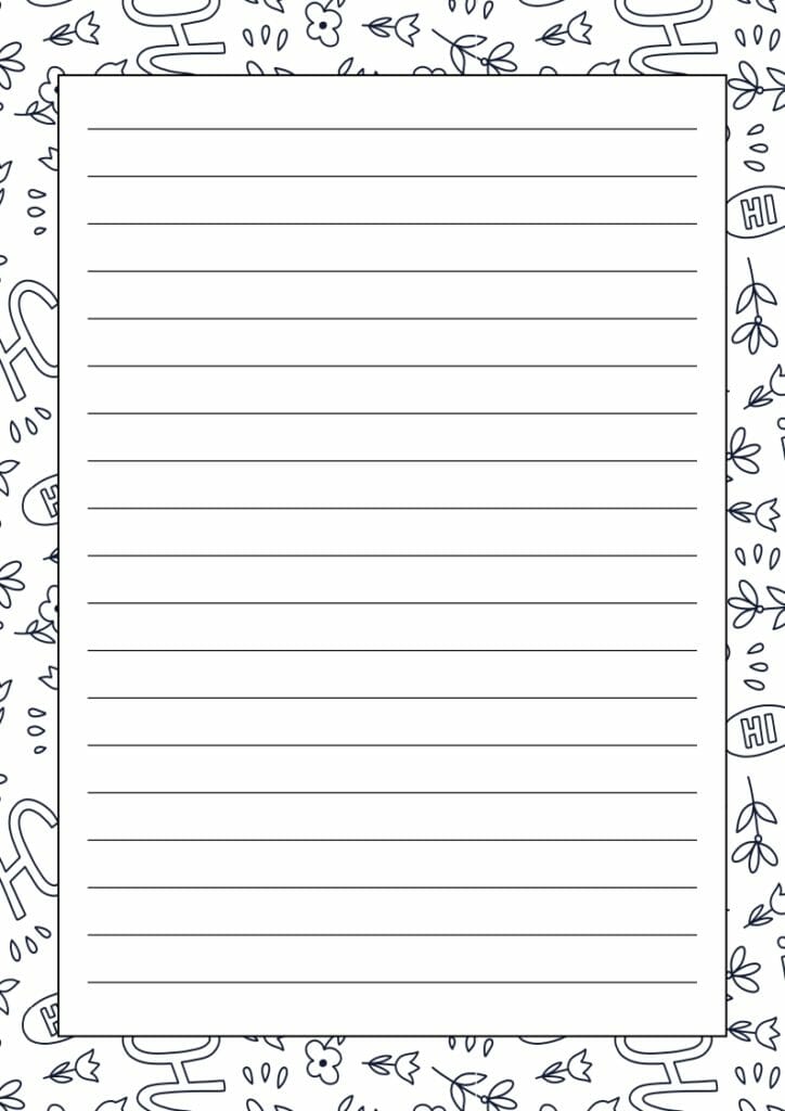 Simply Love Printables Coloring Journal Page
