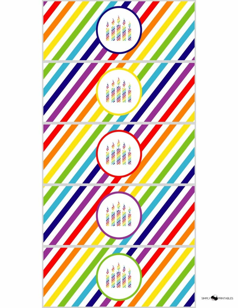 Simply Love Printables Happy Birthday 2 oz Bubble Wrap Version 1