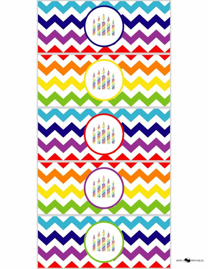 Simply Love Printables Happy Birthday 2 oz Bubble Wrap Version 2
