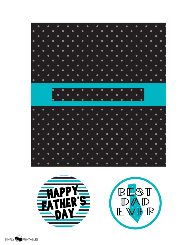 Simply Love Printables Happy Father's Day Candy Wrapper