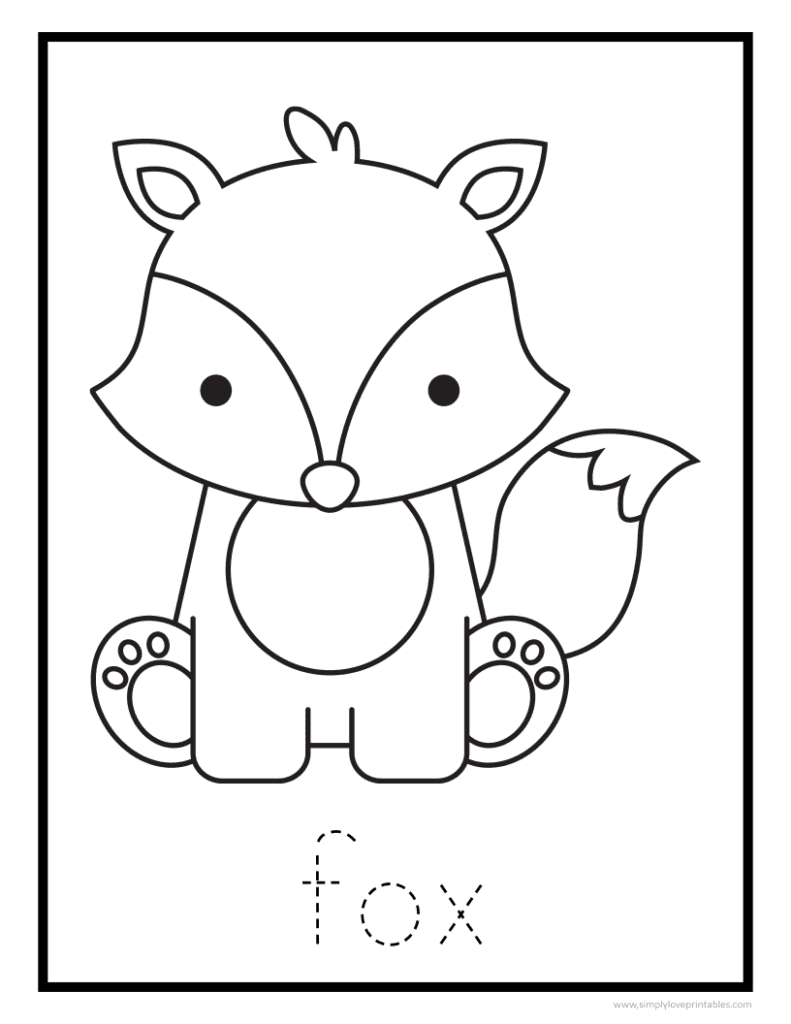 Simply Love Printable Fox Coloring Page Free Printable-1983-76014_1