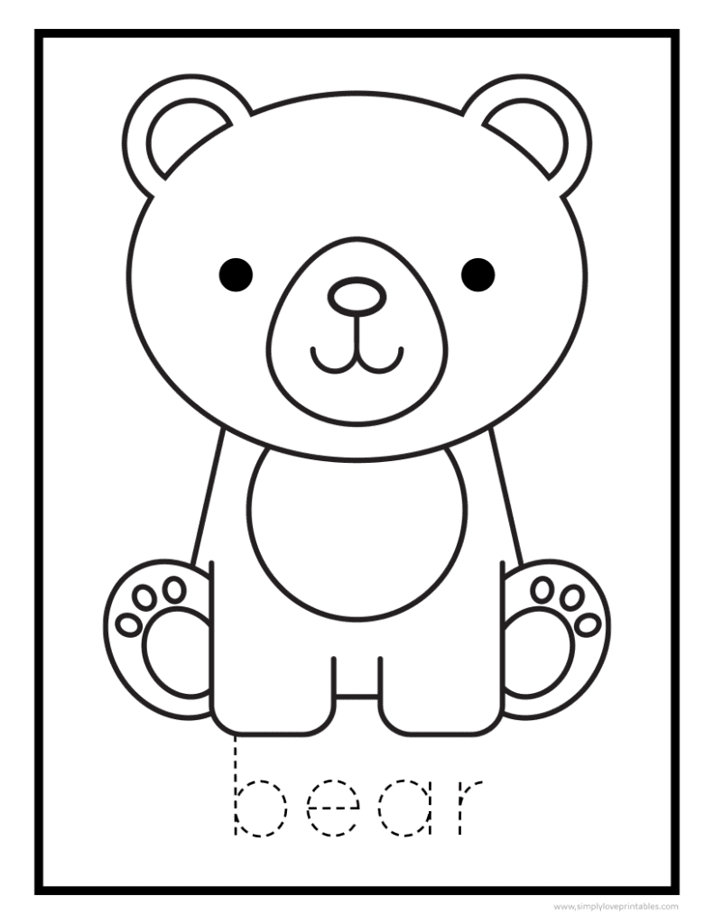 Simply Love Printables Bear Coloring Page Free Printable-1983-76185_1