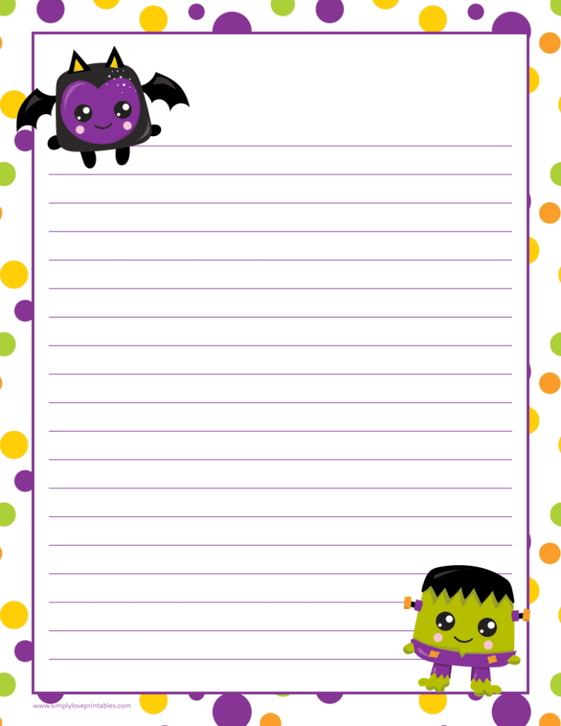Simply Love Printables Halloween Journal Pages Free Printable