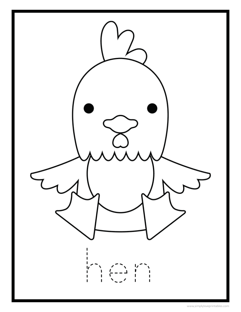 Simply Love Printables Hen Coloring Page Free Printable-1983-76019_1