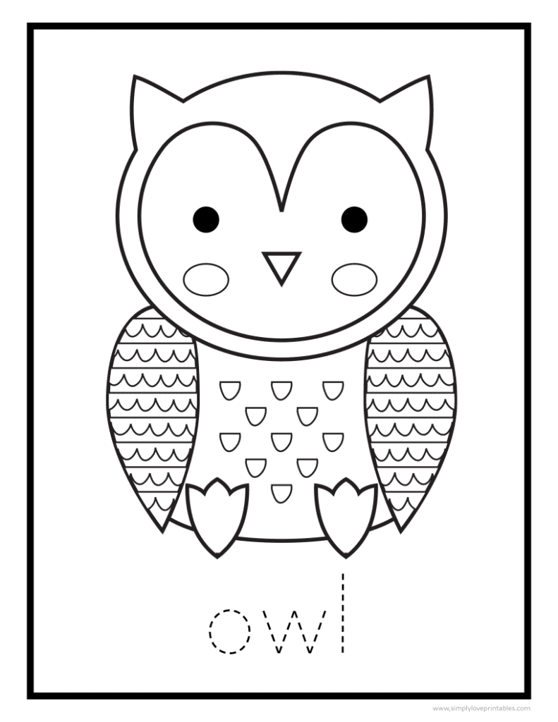 Simply Love Printables Owl Coloring Page Free Printable-1983-76069_1