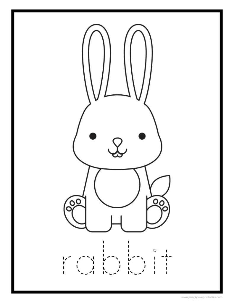 Simply Love Printables Rabbit Coloring Page Free Printable-1983-76072_1