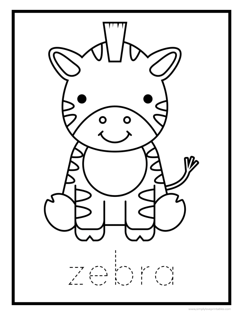 Simply Love Printables Zebra Coloring Page Free Printable-1983-76082_1