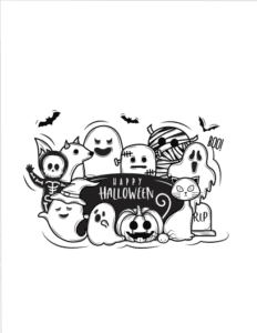 Free Printable Halloween Coloring Cards and Stickers - Simply Love ...