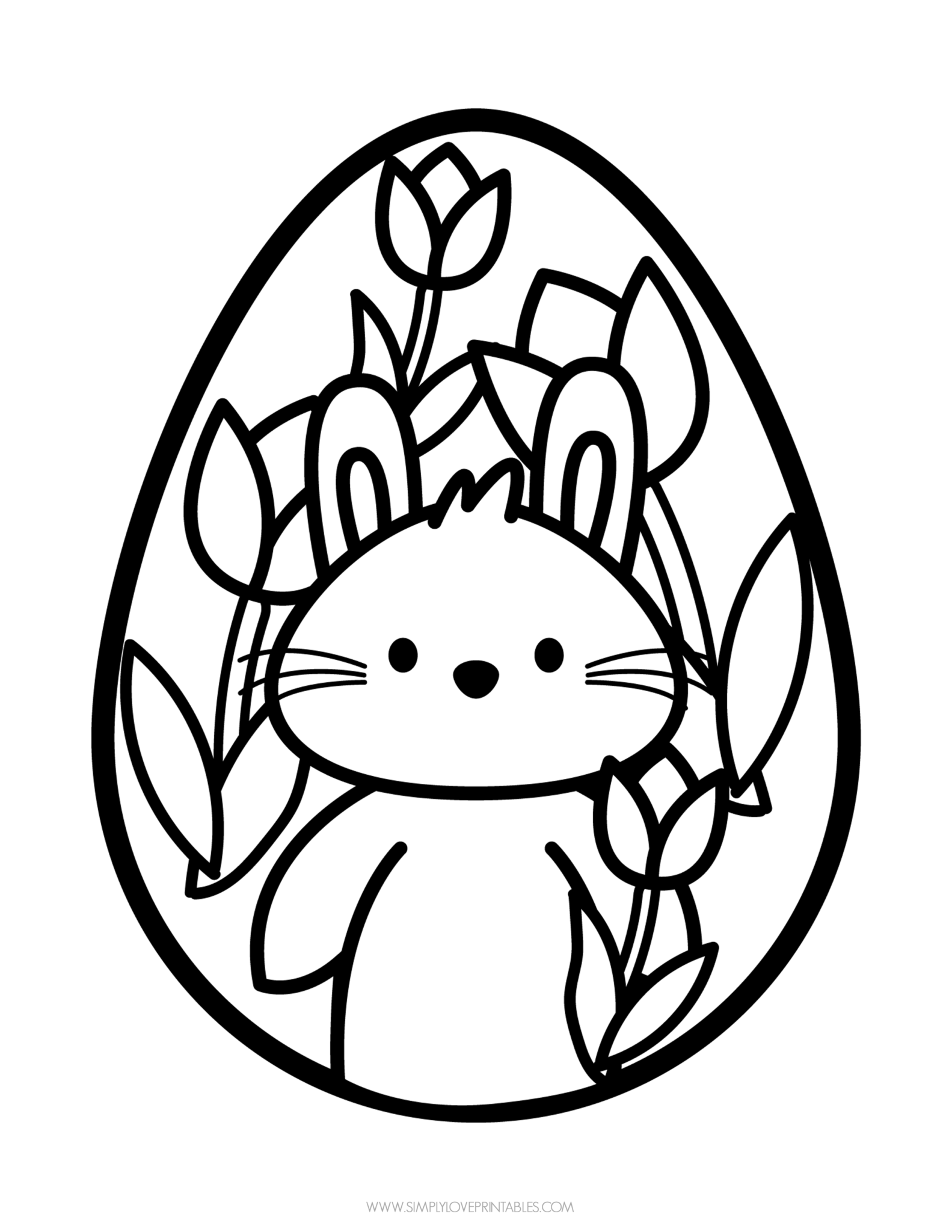 Free Printable Easter Coloring Pages - Simply Love Printables