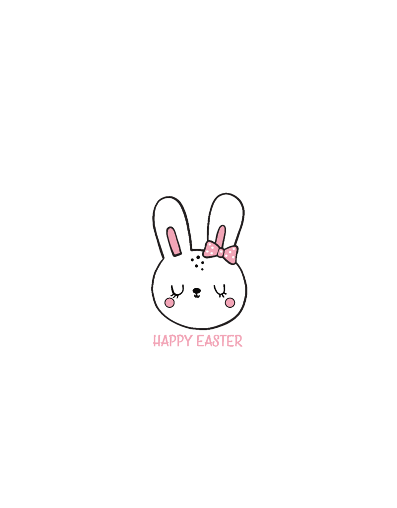 Simply Love Printables Happy Easter Bunny Gift Card Free Printable