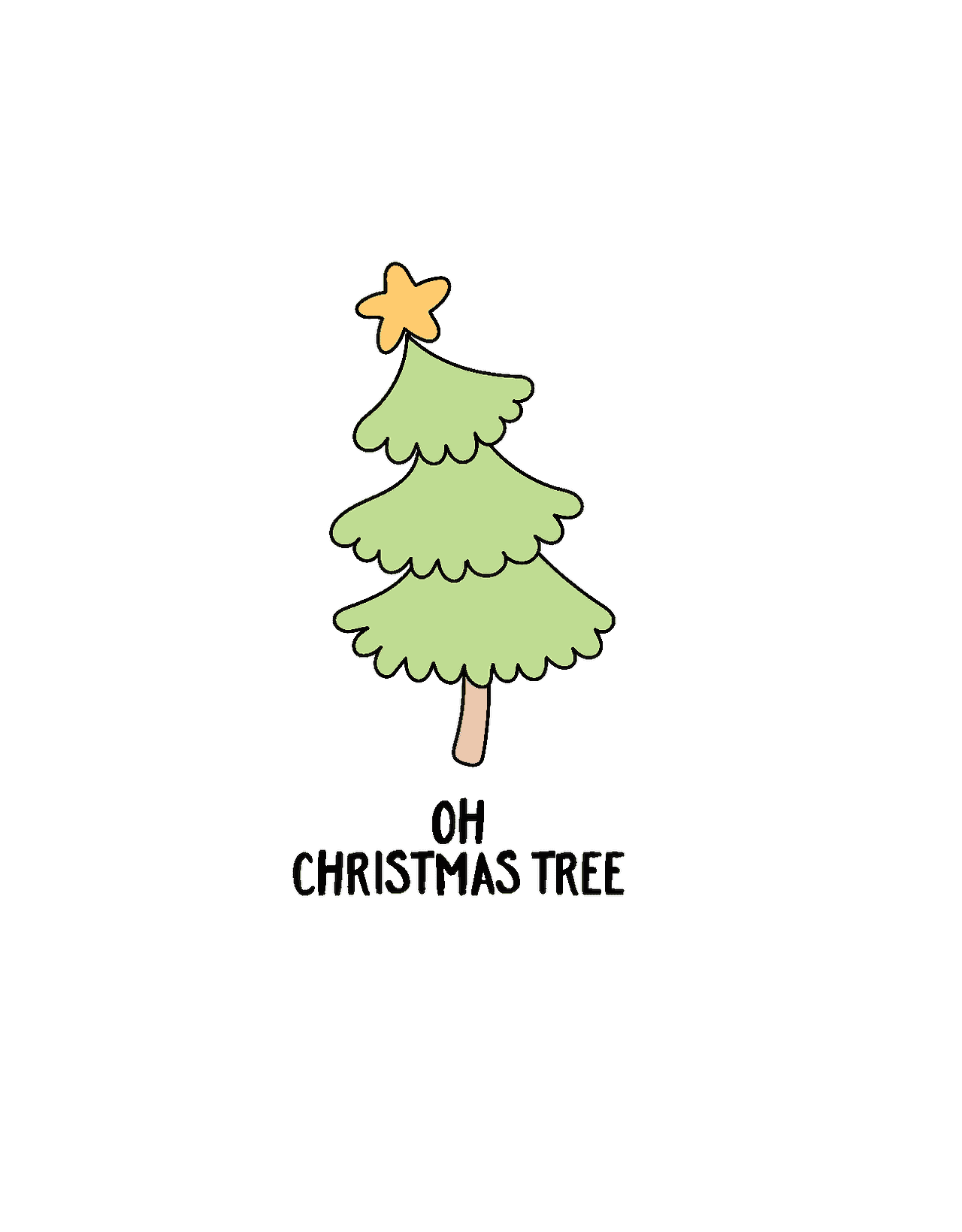 6 Free Printable Super Cute Christmas Cards - Simply Love Printables