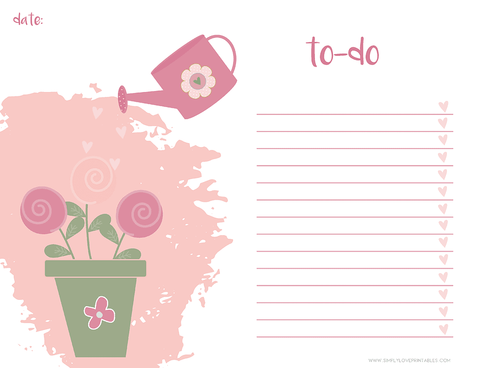30 Free To Do List Printables | Simply Love Printables