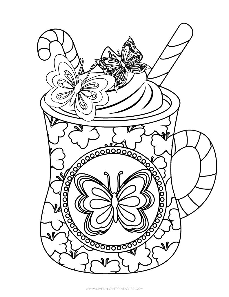 Simply Love Printables Spring Mug