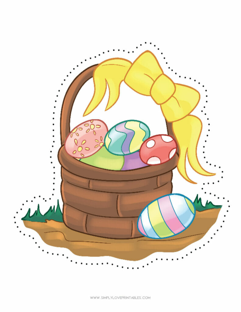 Simply Love Printables Complete Set of Easter-Theme Cutouts