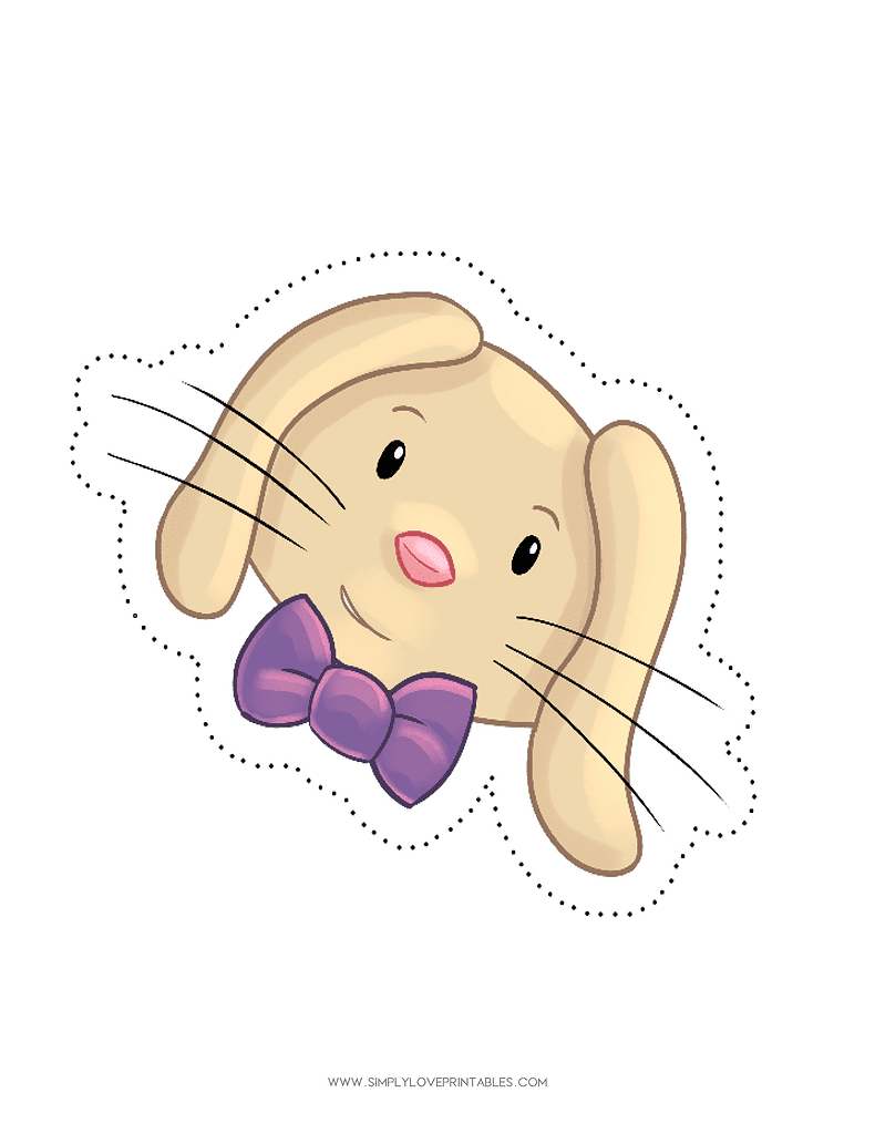 Simply Love Printables Complete Set of Easter-Theme Cutouts