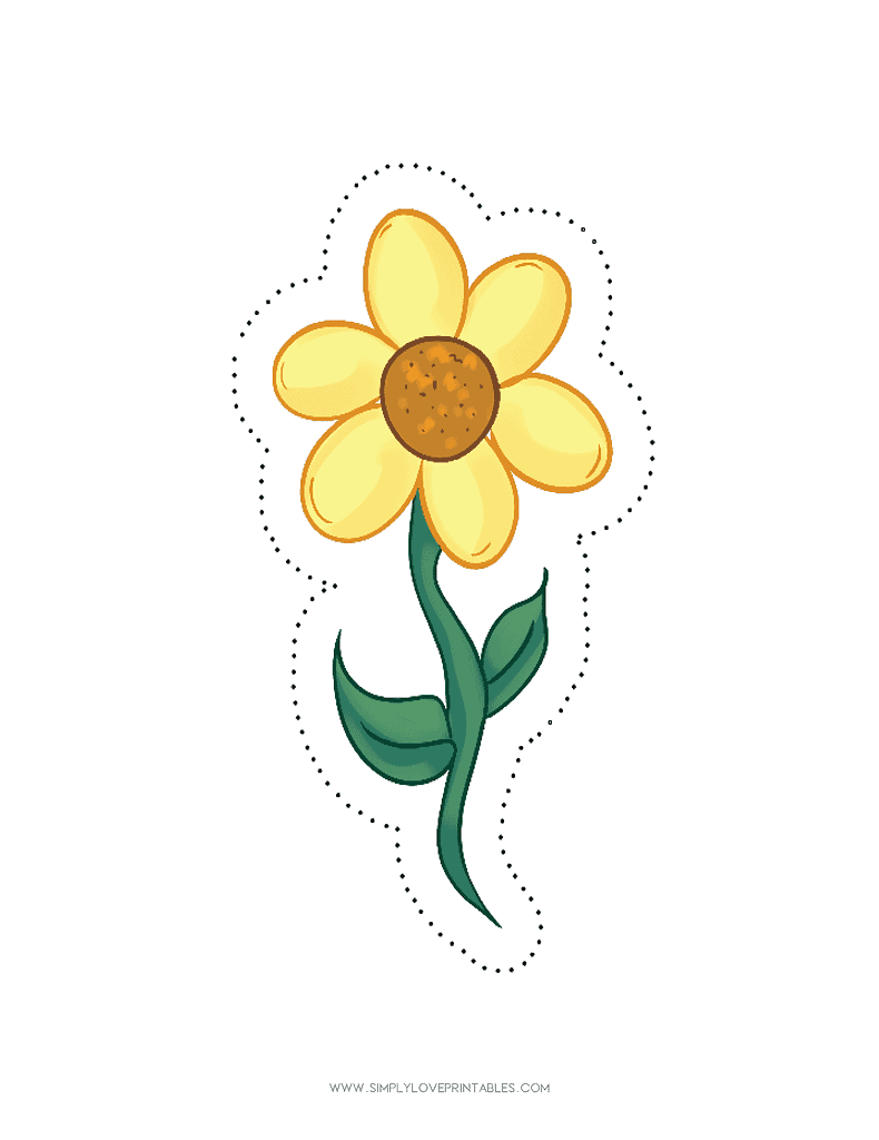 Simply Love Printables Complete Set of Easter-Theme Cutouts