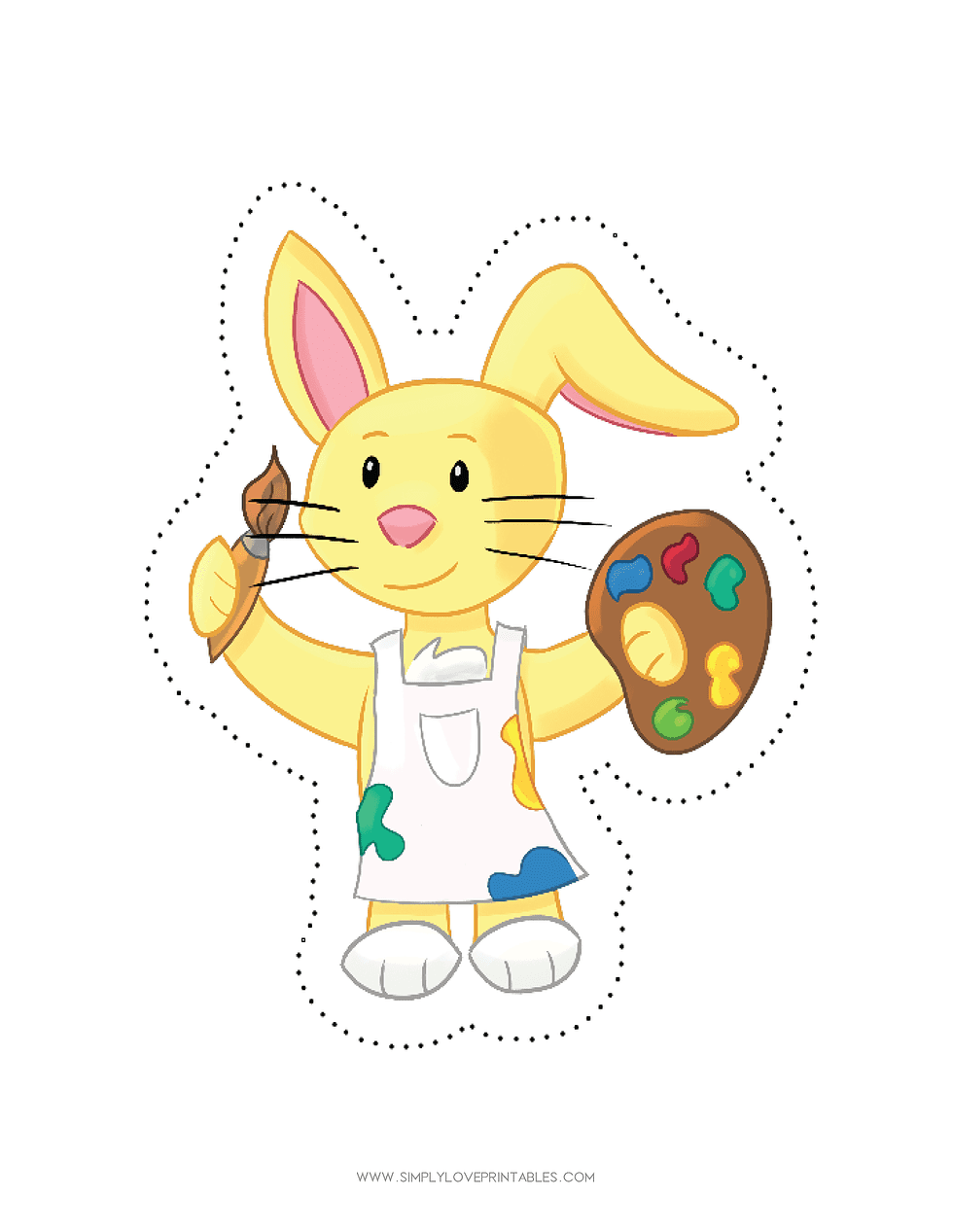 Free Easter Printable Cutouts | Simply Love Printables