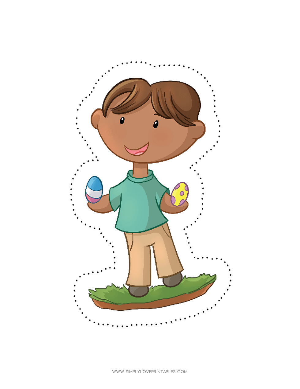 Free Easter Printable Cutouts | Simply Love Printables