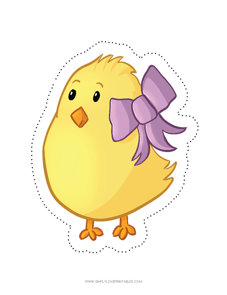 Simply Love Printables Complete Set of Easter-Theme Cutouts