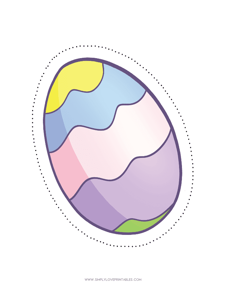 Simply Love Printables Complete Set of Easter-Theme Cutouts