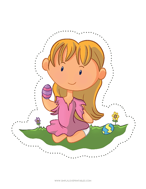 Free Easter Printable Cutouts | Simply Love Printables
