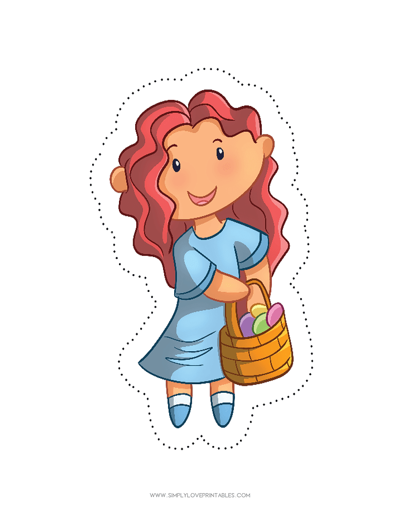 Simply Love Printables Complete Set of Easter-Theme Cutouts