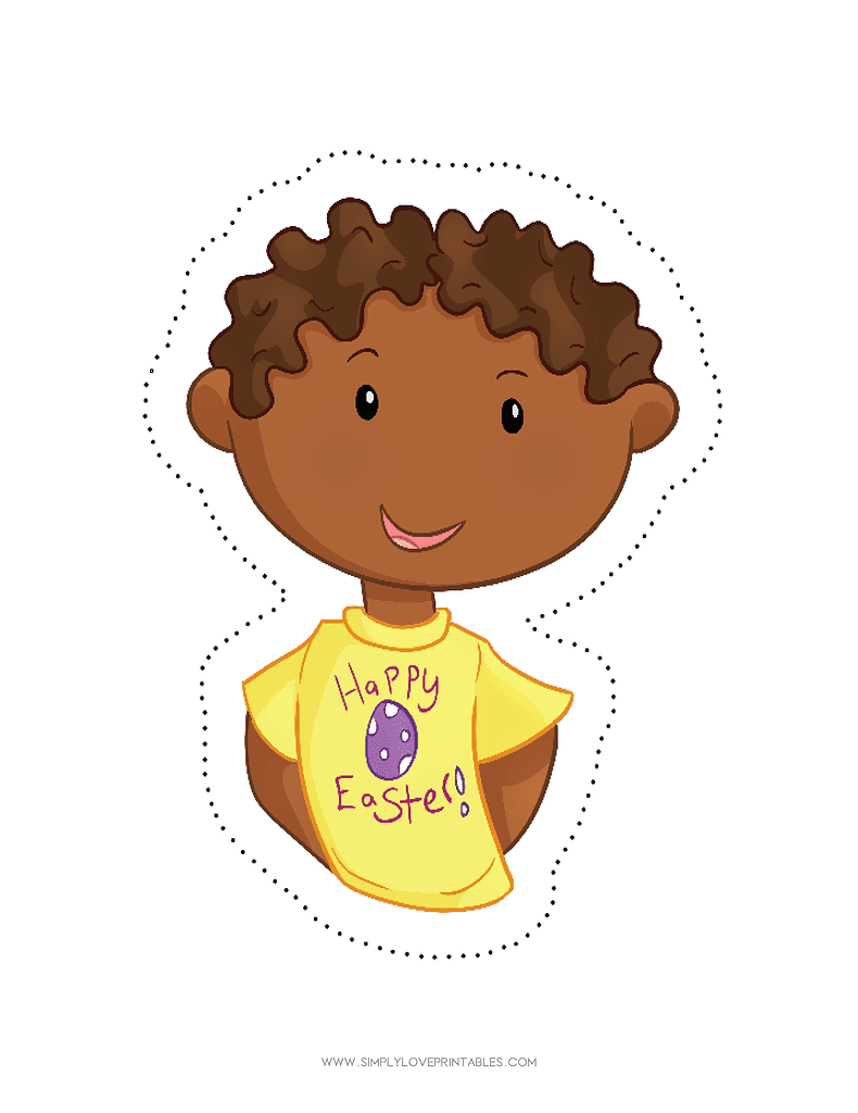 Simply Love Printables Complete Set of Easter-Theme Cutouts