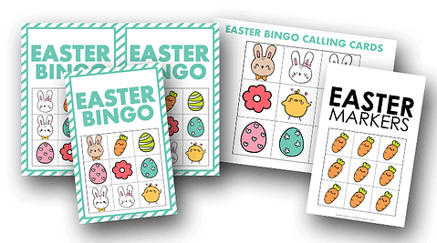 Free Printable Easter Bingo Cards | Simply Love Printables