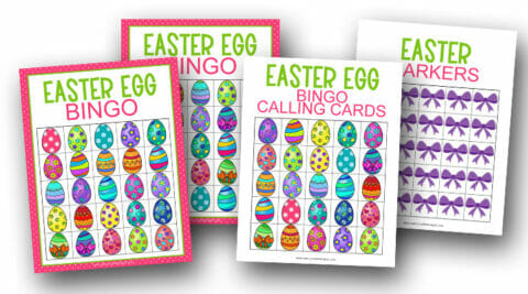 Free Printable Easter Bingo Cards | Simply Love Printables