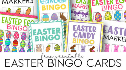 Free Printable Easter Bingo Cards | Simply Love Printables