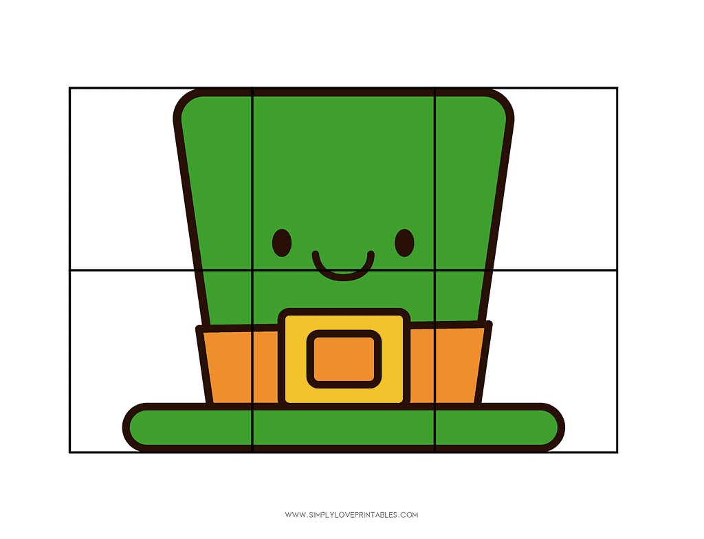 Simply Love Printables Puzzle Cute Hat