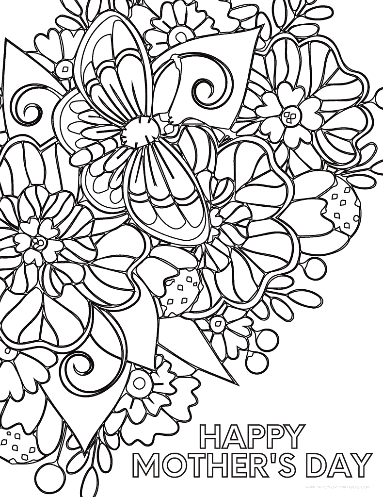 Simply Love Printables 15 Free Mother's Day Coloring Pages_Page_03
