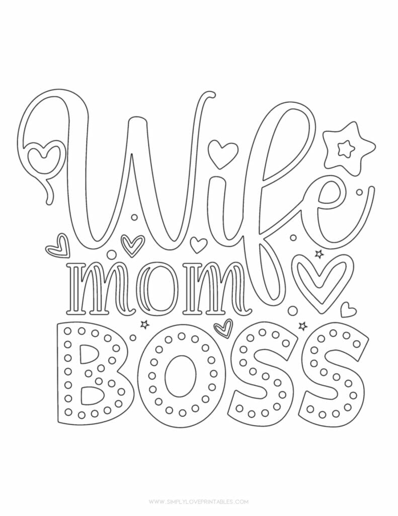 Simply Love Printables 15 Free Mother's Day Coloring Pages_Page_09