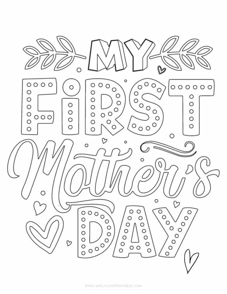 Simply Love Printables 15 Free Mother's Day Coloring Pages_Page_11