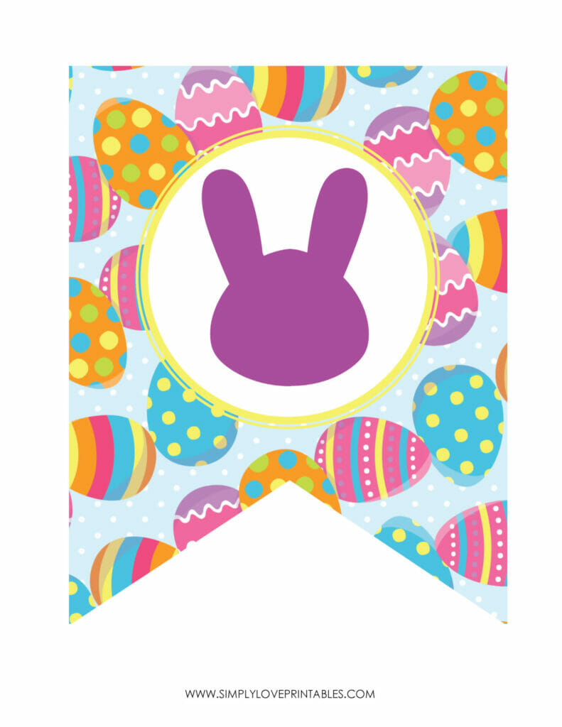 Simply Love Printables Happy Easter Banner