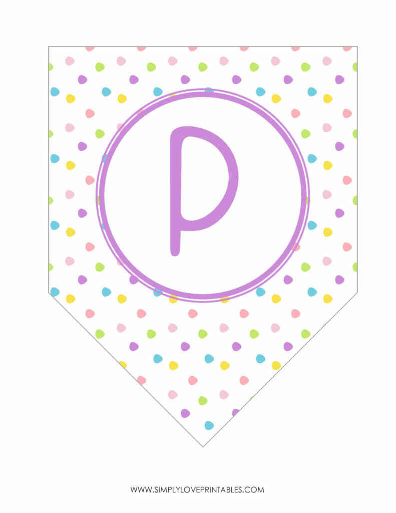 Simply Love Printables Happy Easter Banner