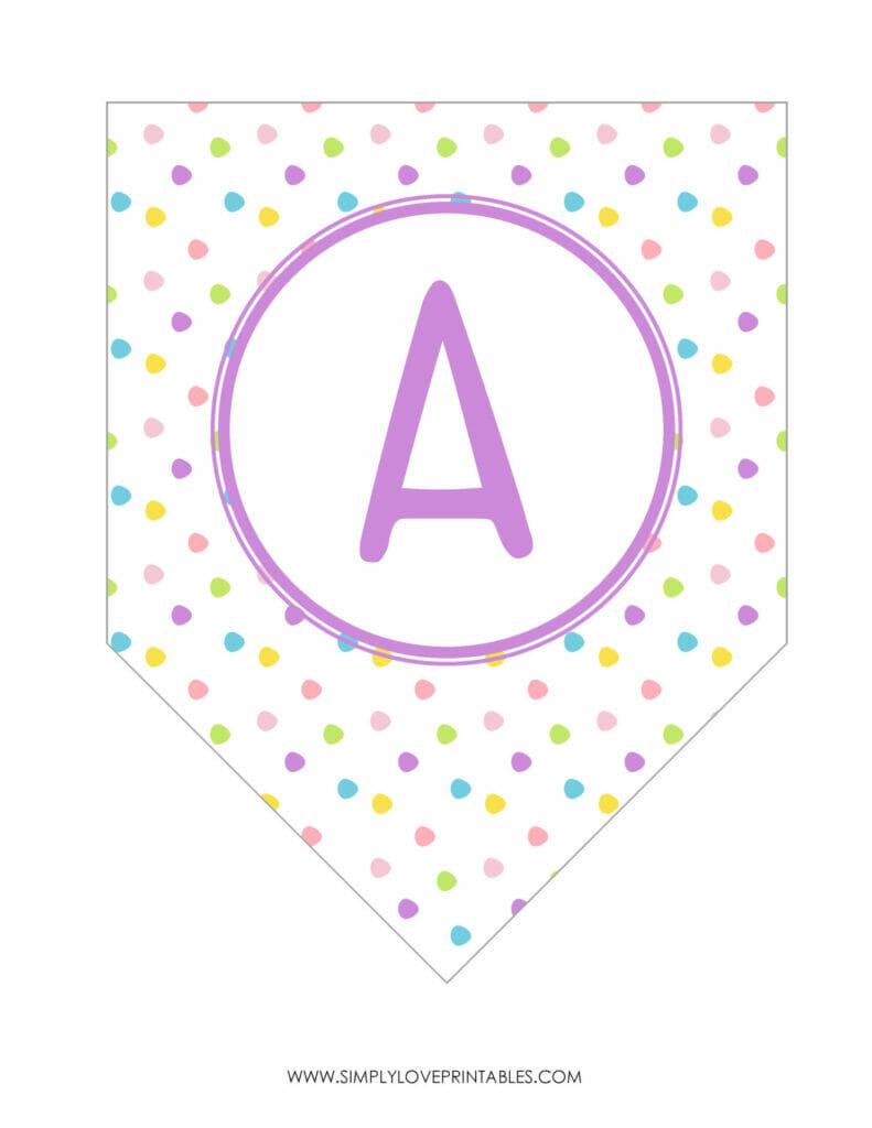 Simply Love Printables Happy Easter Banner