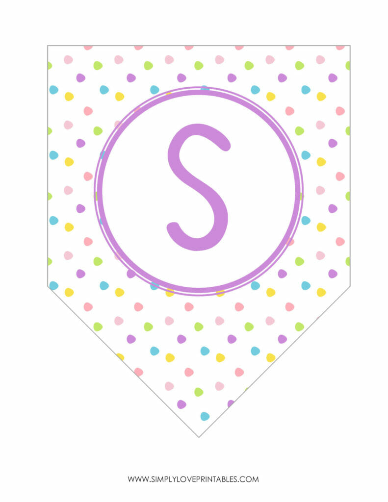 Simply Love Printables Happy Easter Banner