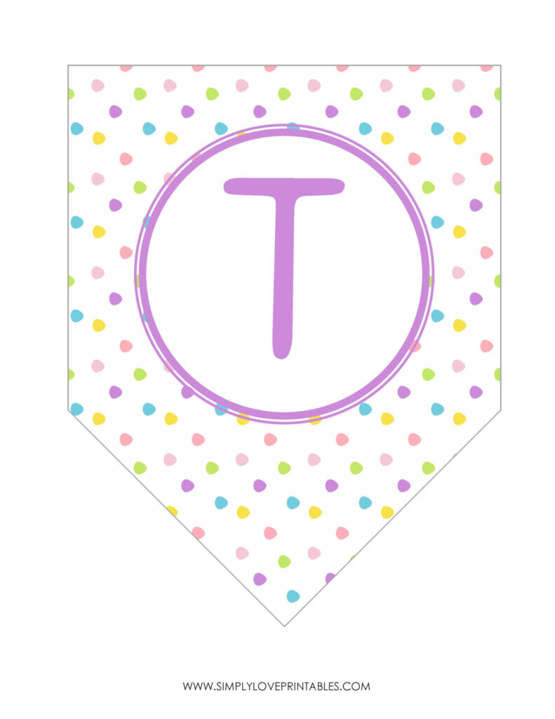 Simply Love Printables Happy Easter Banner