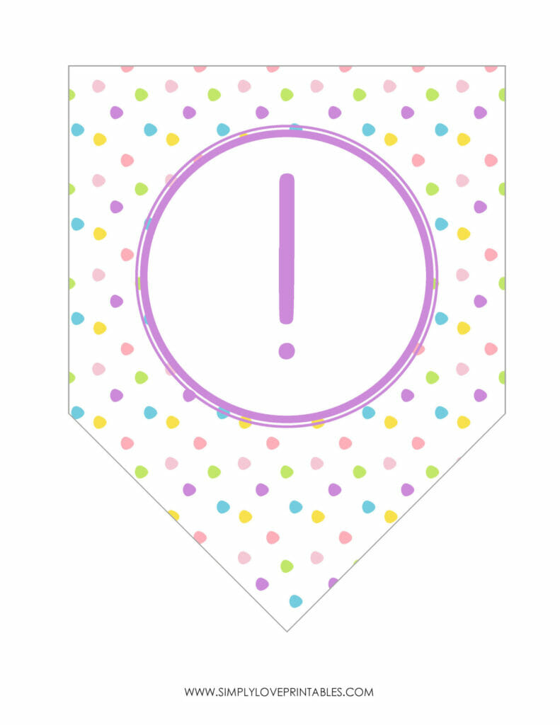 Simply Love Printables Happy Easter Banner