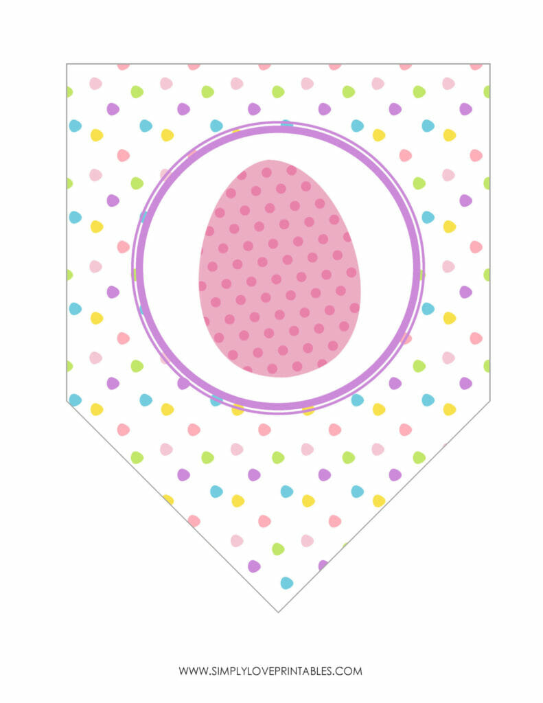 Simply Love Printables Happy Easter Banner