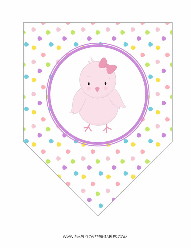 Simply Love Printables Happy Easter Banner