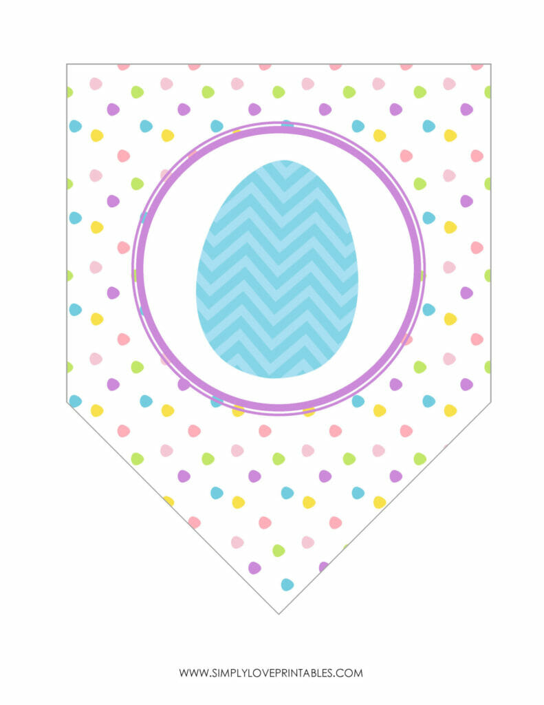 Simply Love Printables Happy Easter Banner