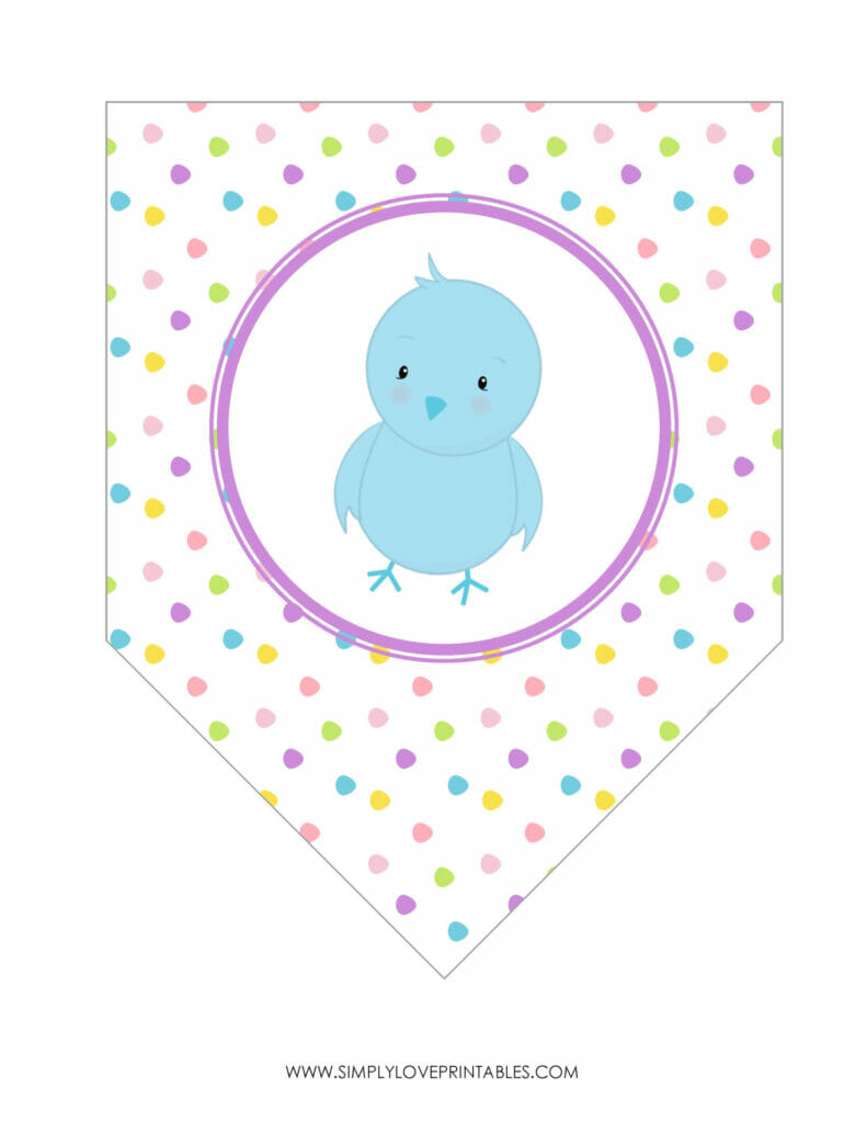 Simply Love Printables Happy Easter Banner