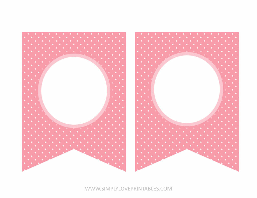 Simply Love Printables Pink Happy Easter Banner