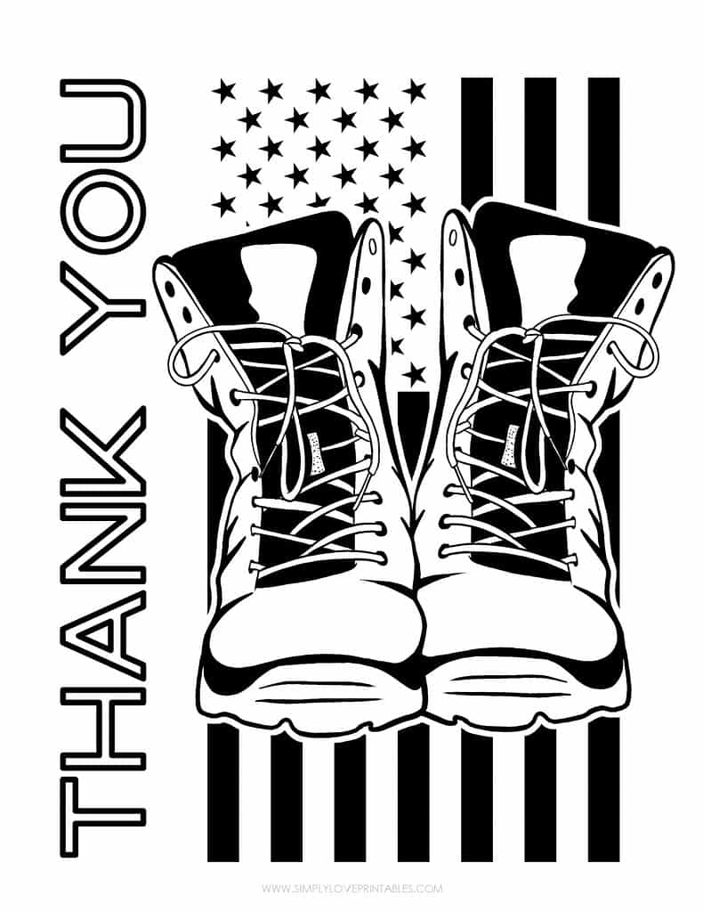 Simply Love Printables Memorial Day Coloring Pages_Page_1
