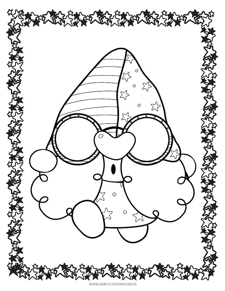 Simply Love Printables 4TH OF JULY Coloring Pages