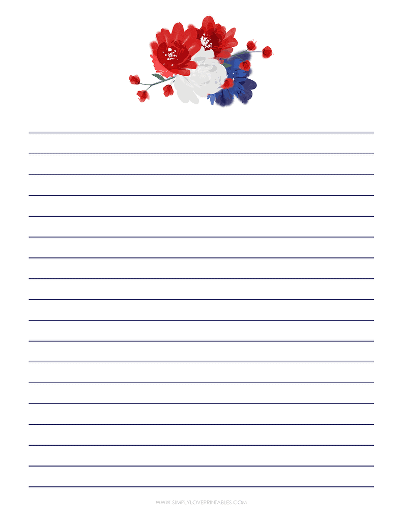 Simply Love Printables July Free Journal Page